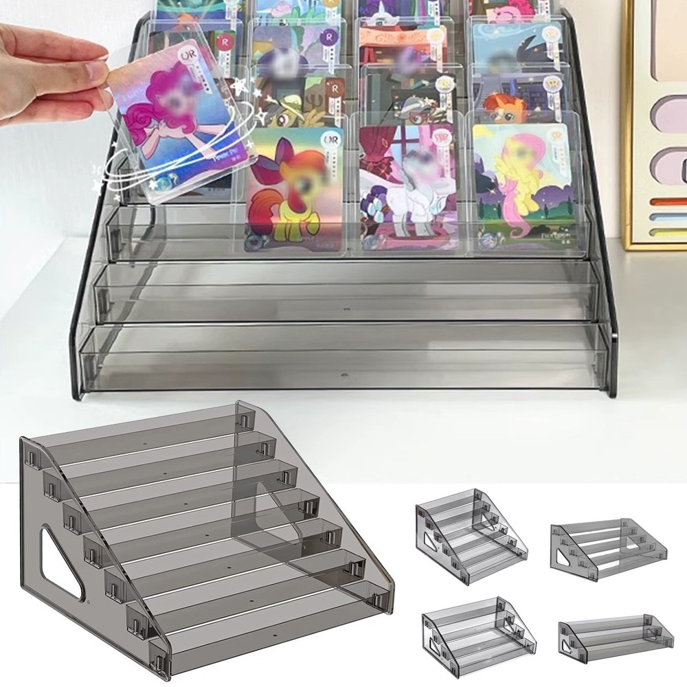 US Acrylic Card Display Stand Rack Shelf Organizer For PSA Trading Baseball Card