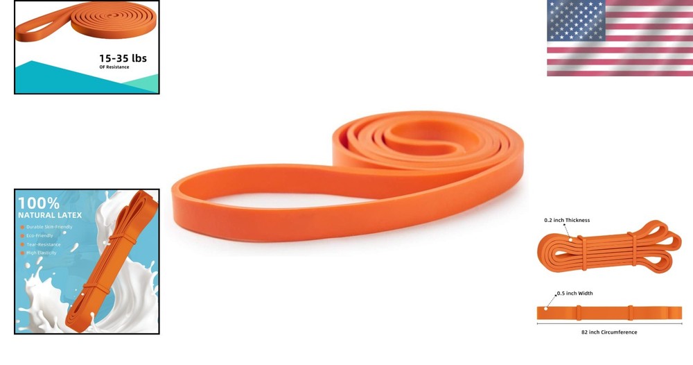 Compact Exercise Bands for Home Workouts - Durable & Eco-Friendly Rubber Design