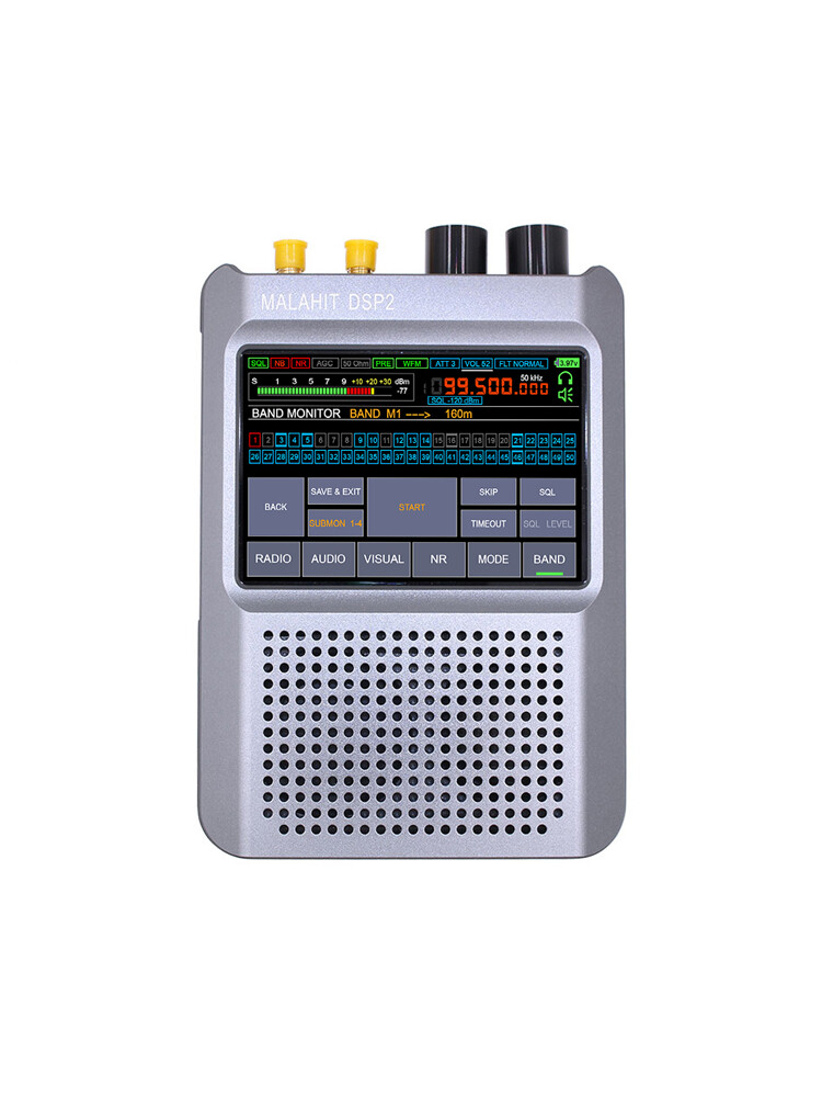 New Firmware 2.30 Second Generation Malahit-DSP2 SDR Malachite Receiver Radio E4