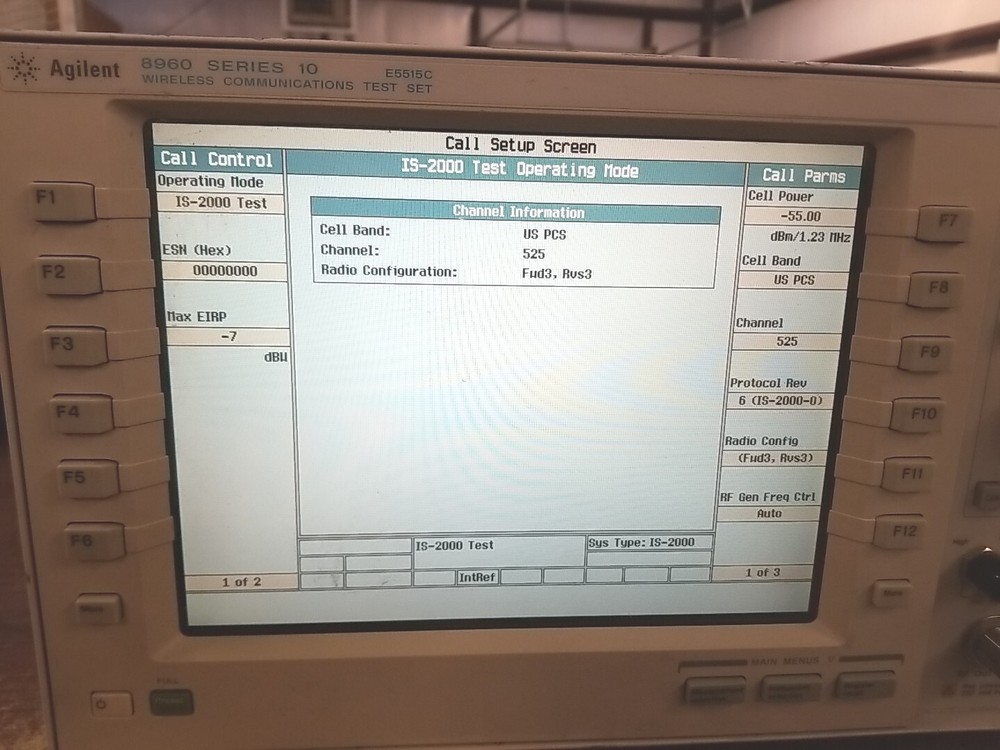 Agilent 8960 Series 10 E5515C Wireless Communication Test Set. UNIT ONLY *READ⬇