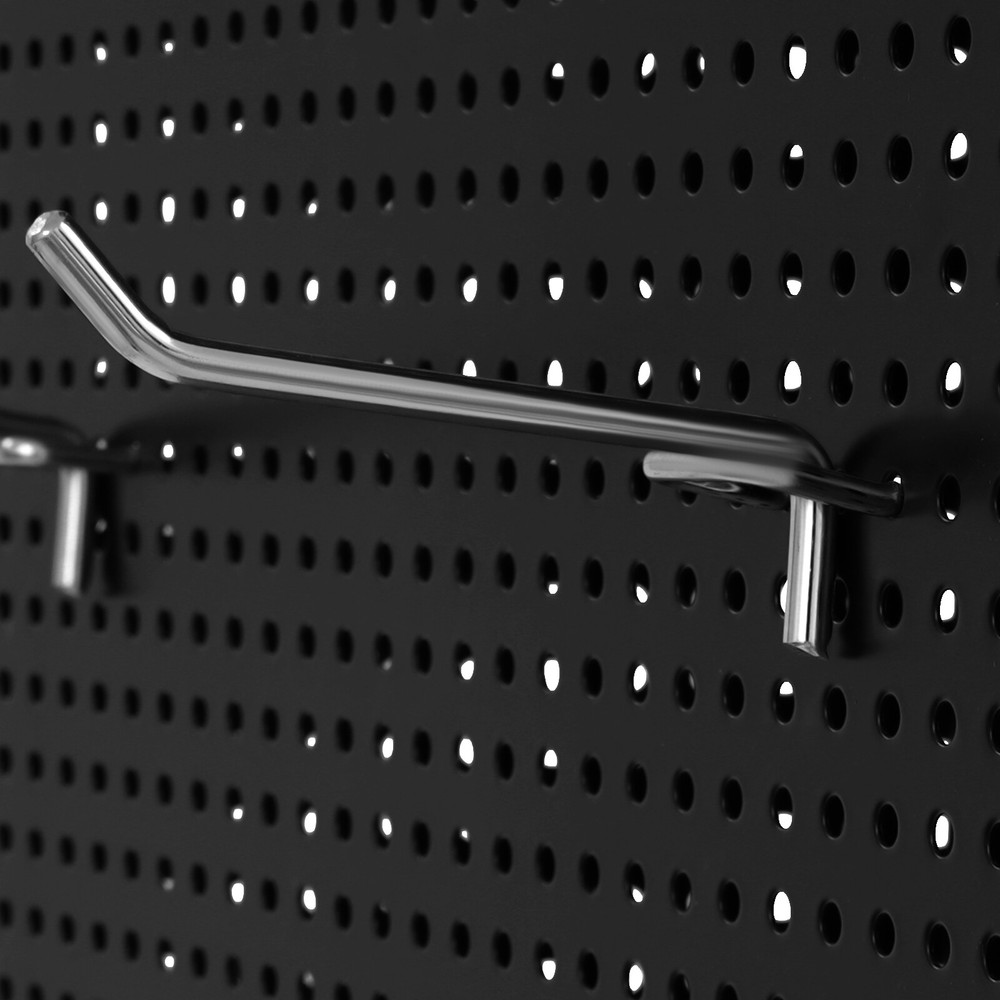 Metal Jewelry Display Stand Mobile Triangular Display Stand DIY Pegboard & Hook