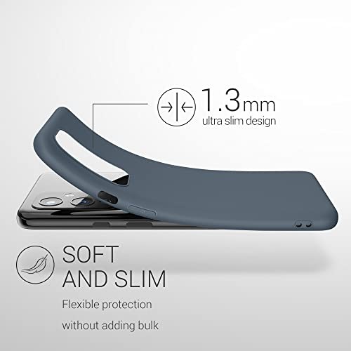 Case Compatible with OnePlus 9 (EU/NA Version) Case - Soft Slim Dark Slate