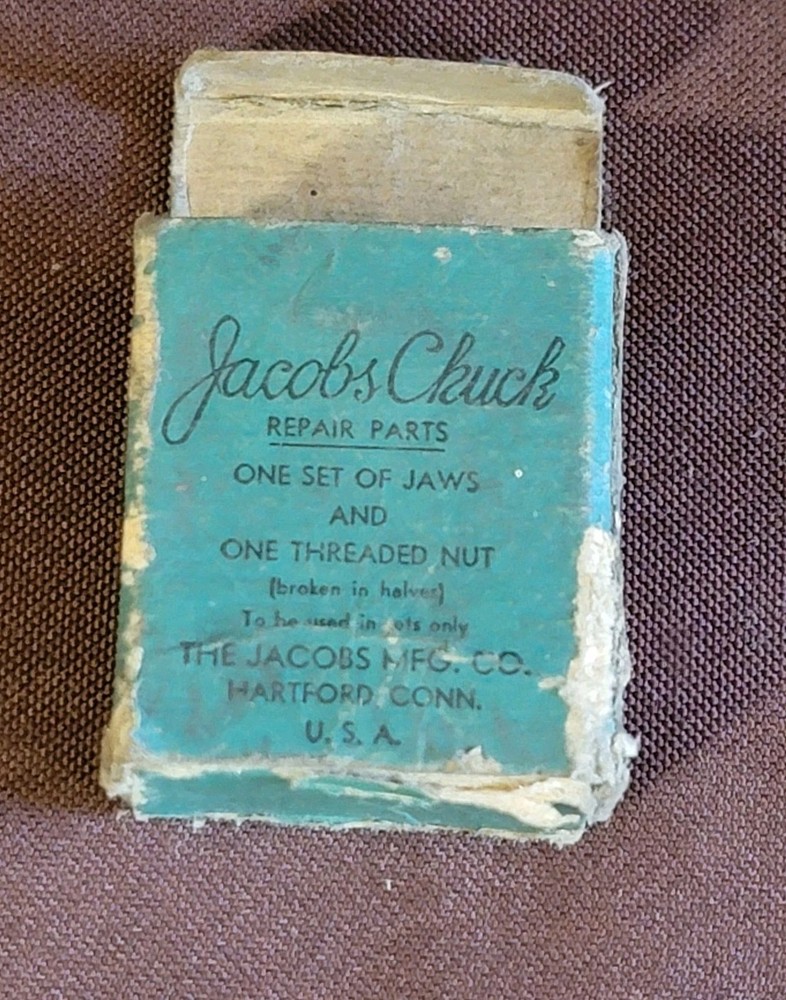 JACOBS Chuck Nut & Jaws Model 7 U7 Repair Kit Drill Chuck