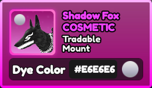 World Zero WZ - SHADOW FOX MOUNTS