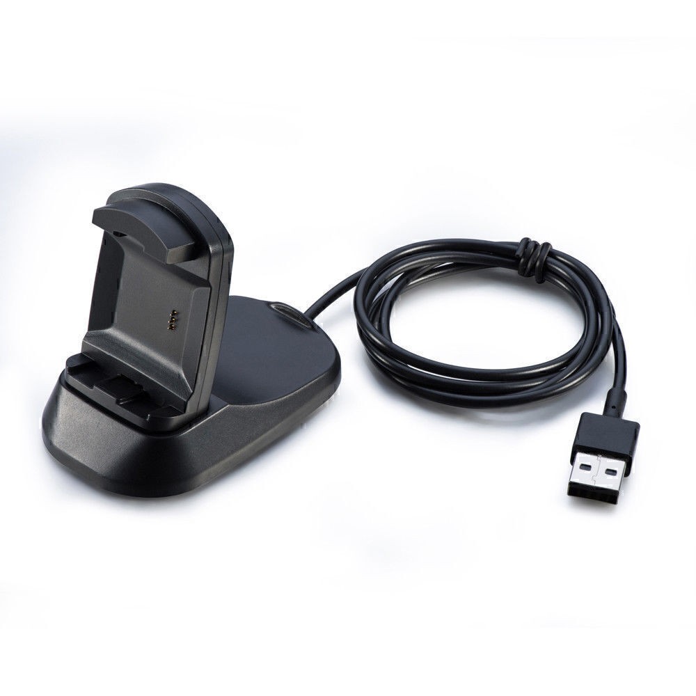 Charging Cradle Dock Stand Holder USB Cable Charger for Fitbit Ionic Smart Watch