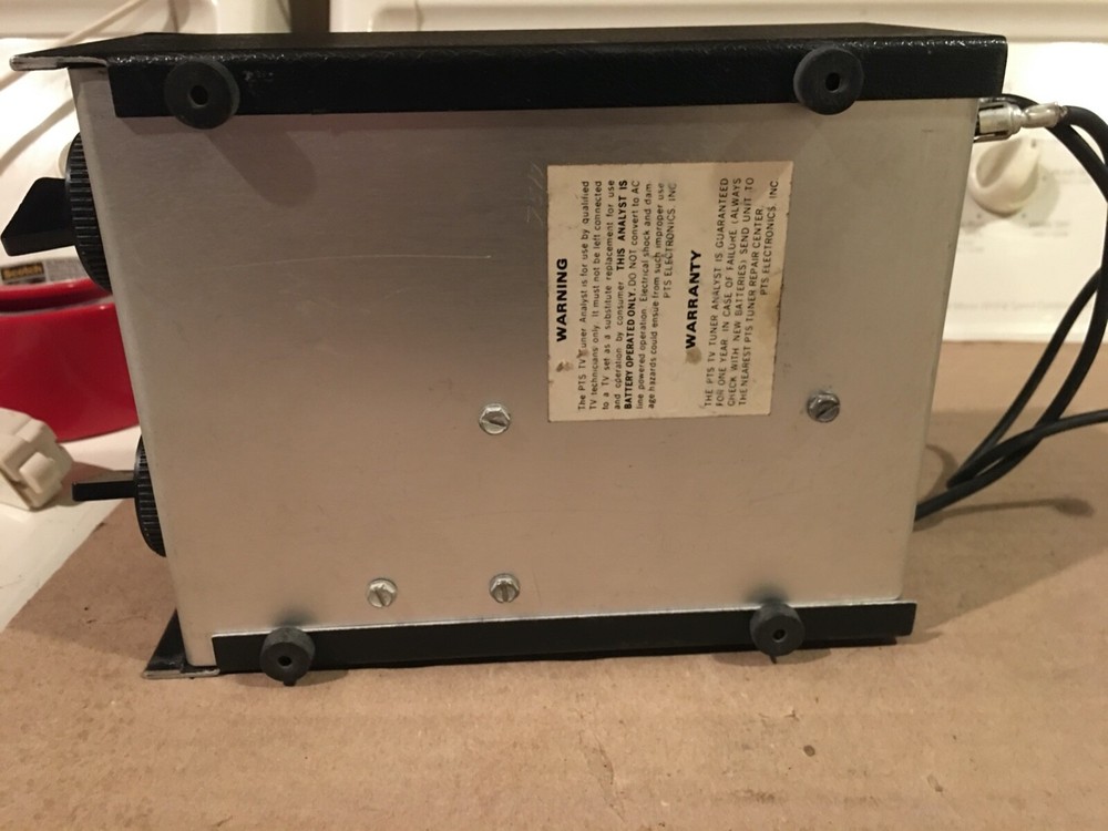 PTS model 2002 TV Tuner Analyst used