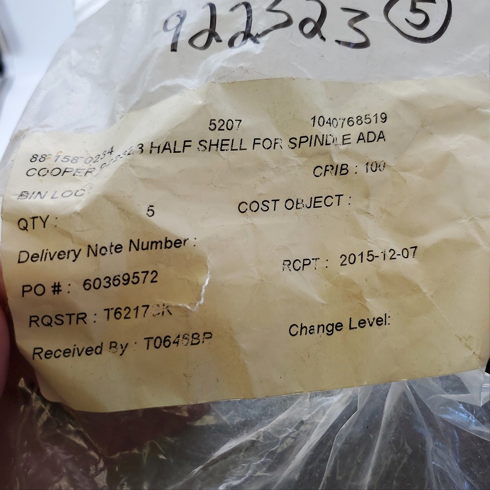 Cleco 922323 Half Shell for Spindle Adaptor Size 1 Replacement Part