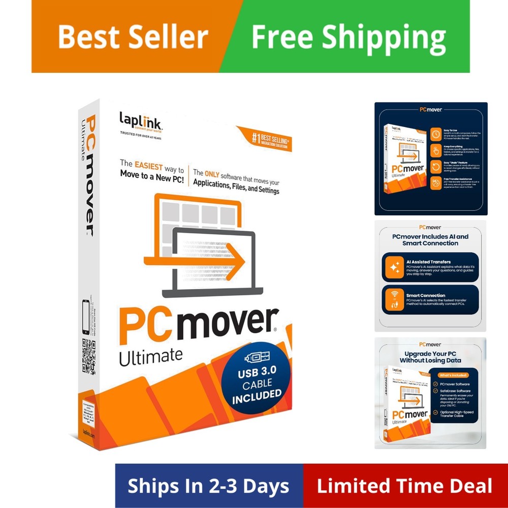 Software Migration Tool PCmover Ultimate 11