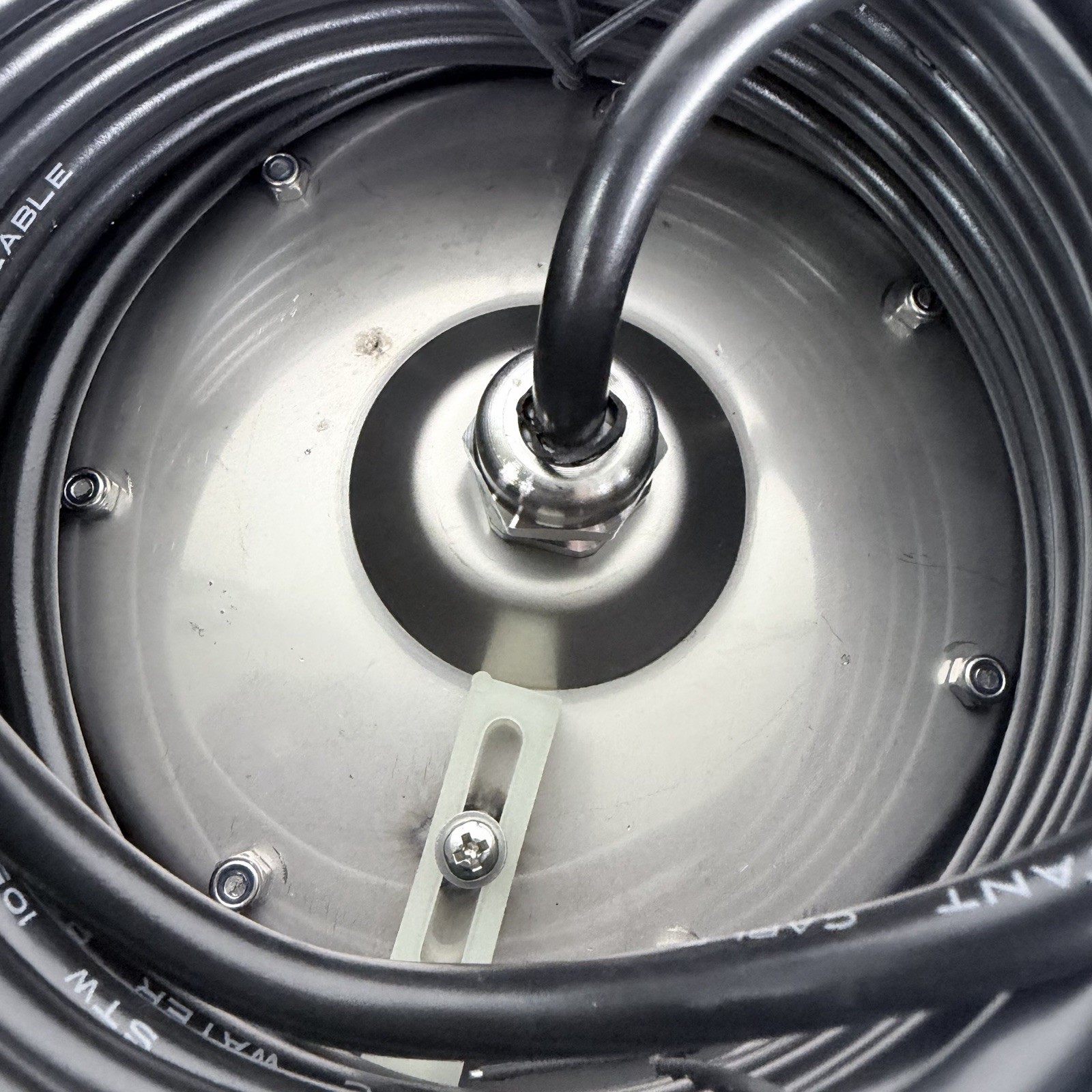 Poolexa LED Multicolor Inground Pool Light 6" Small w/ 50ft cord NO CONTROLLER