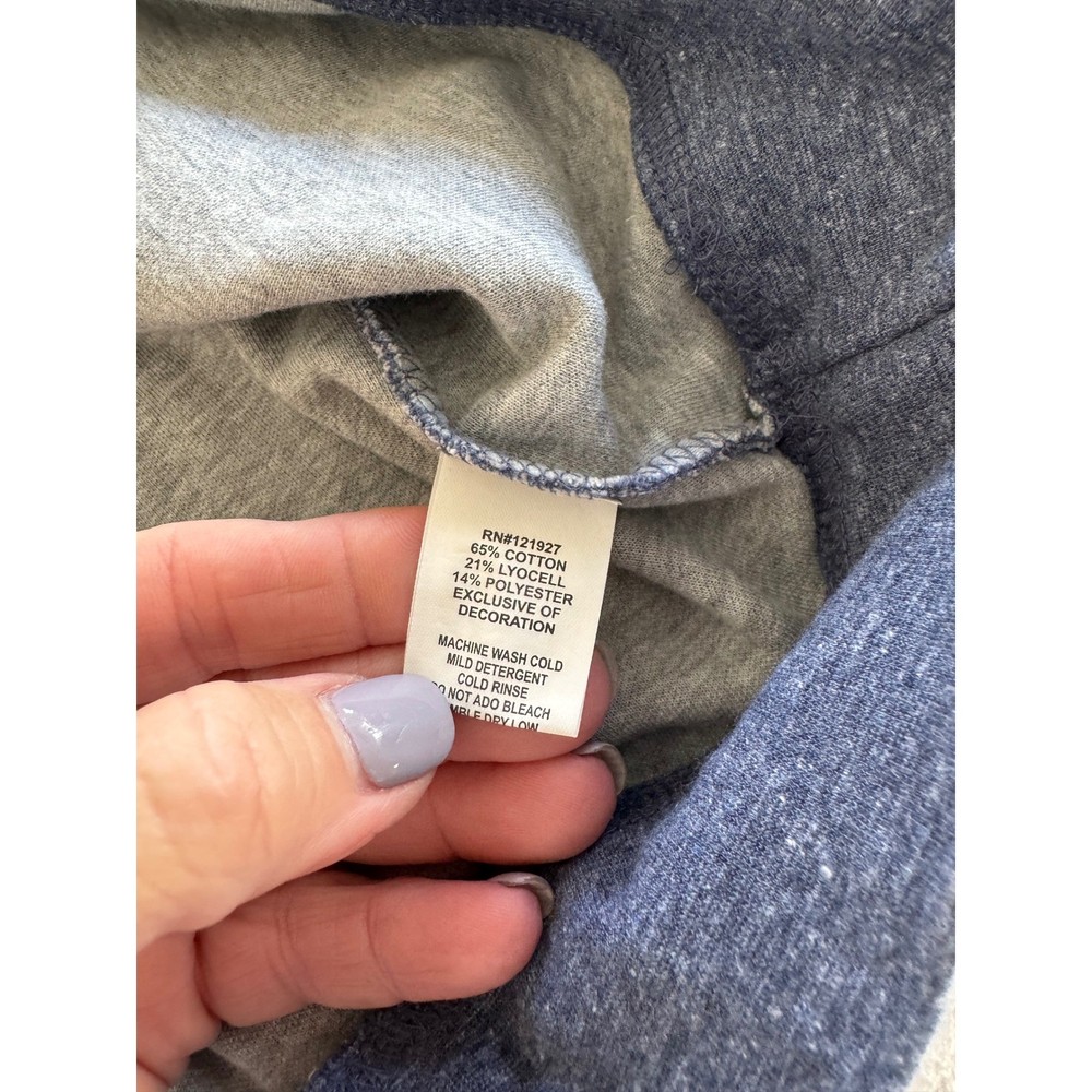 Johnnie-O Quarter Zip Sully Pullover Medium Blue Heather Golf Sweater Size M