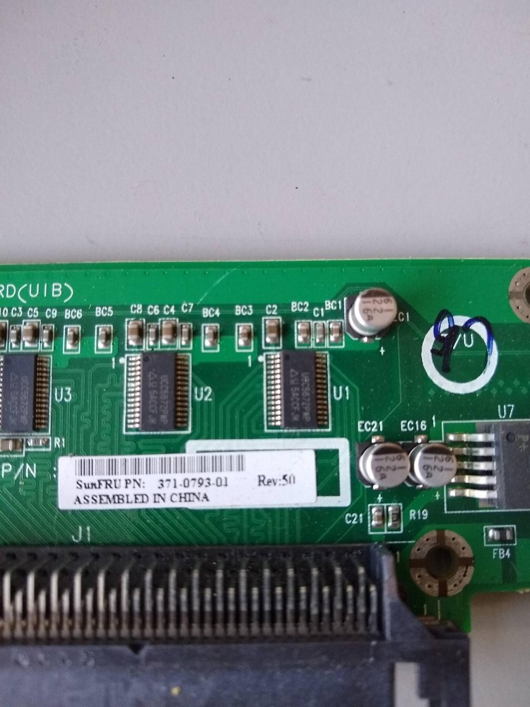 Sun Microsystems 371-0793-01 / 370-5130 Upper Interface Backplane Board for V240