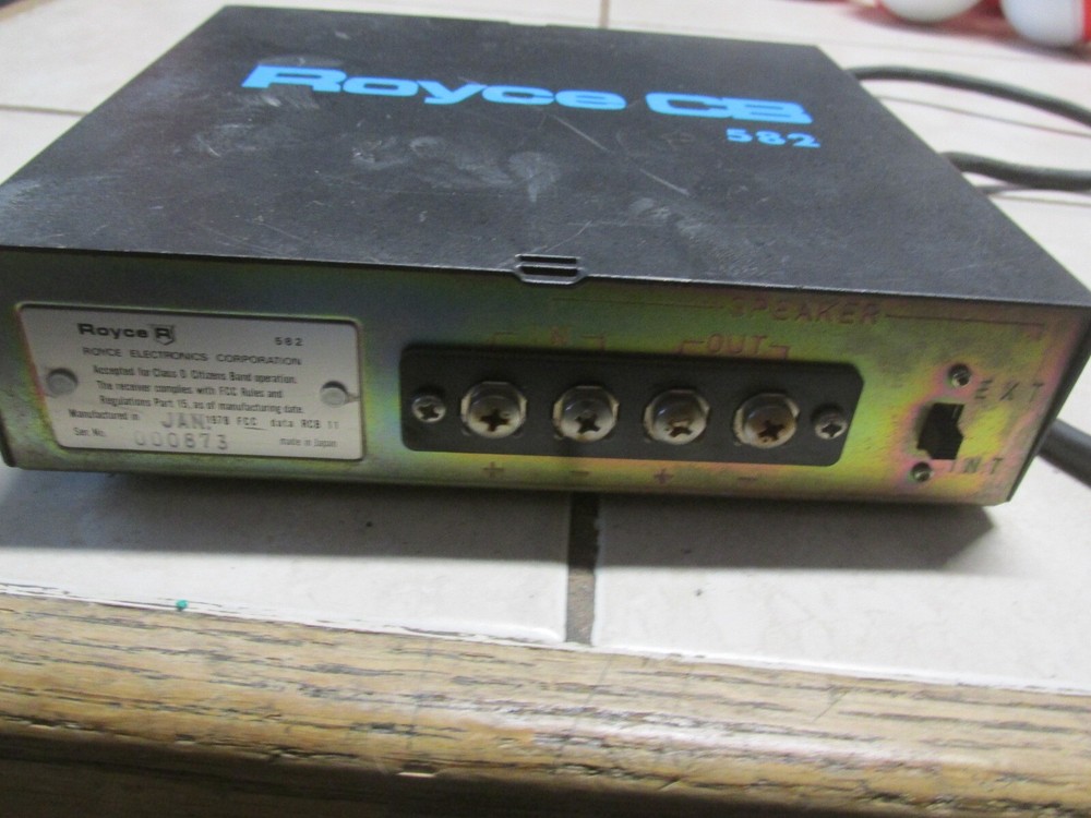 Royce Cb Transceiver 582