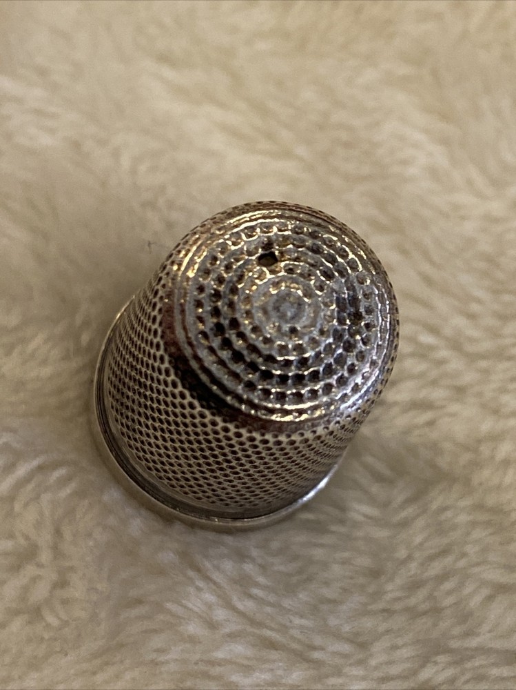 Charles Horner C. H SOLID STERLING SILVER THIMBLE No:7 - Read First