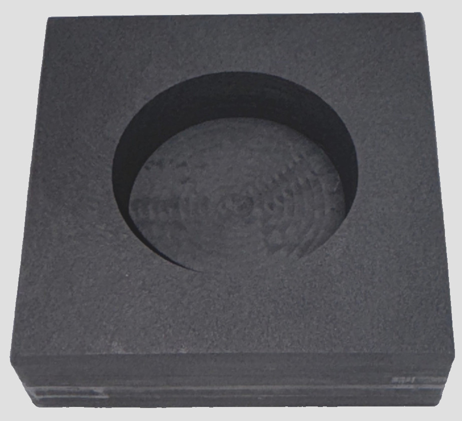 Graphite Ingot Mold For Casting 5 oz Gold Round