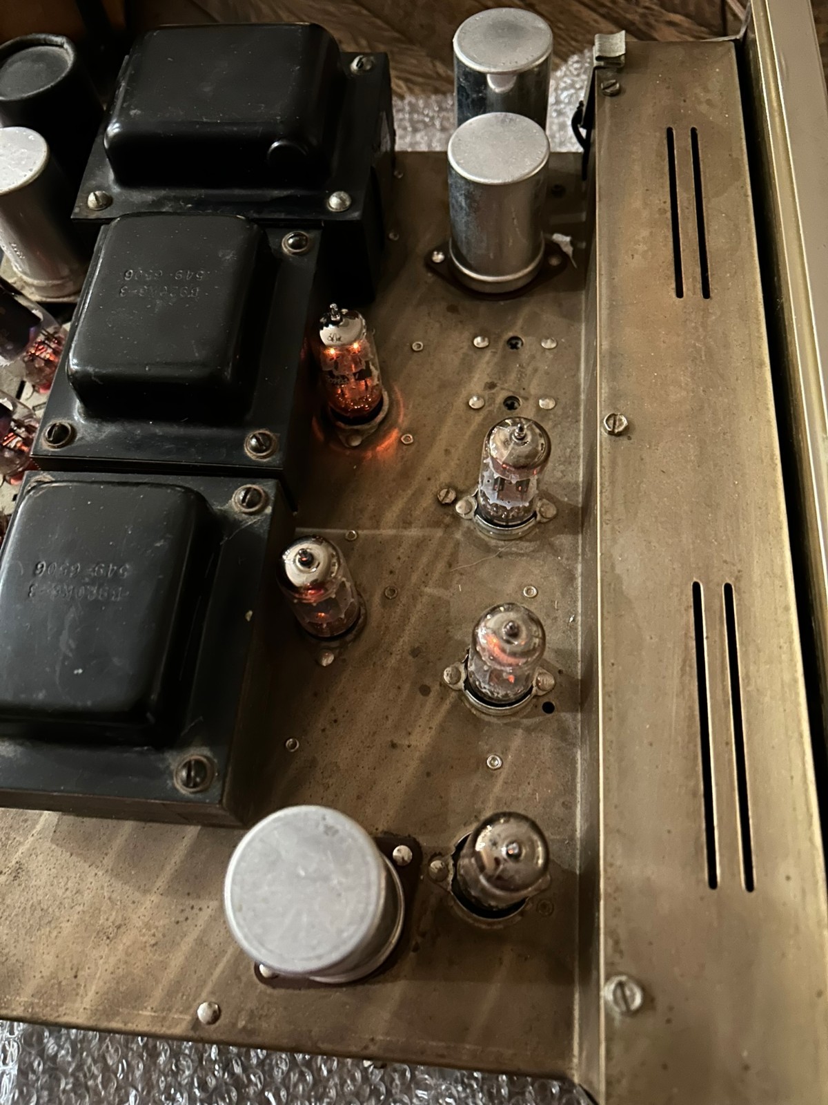 Sherwood S-5500 IV Integrated Tube Amplifier Amp S5500IV VINTAGE See Video