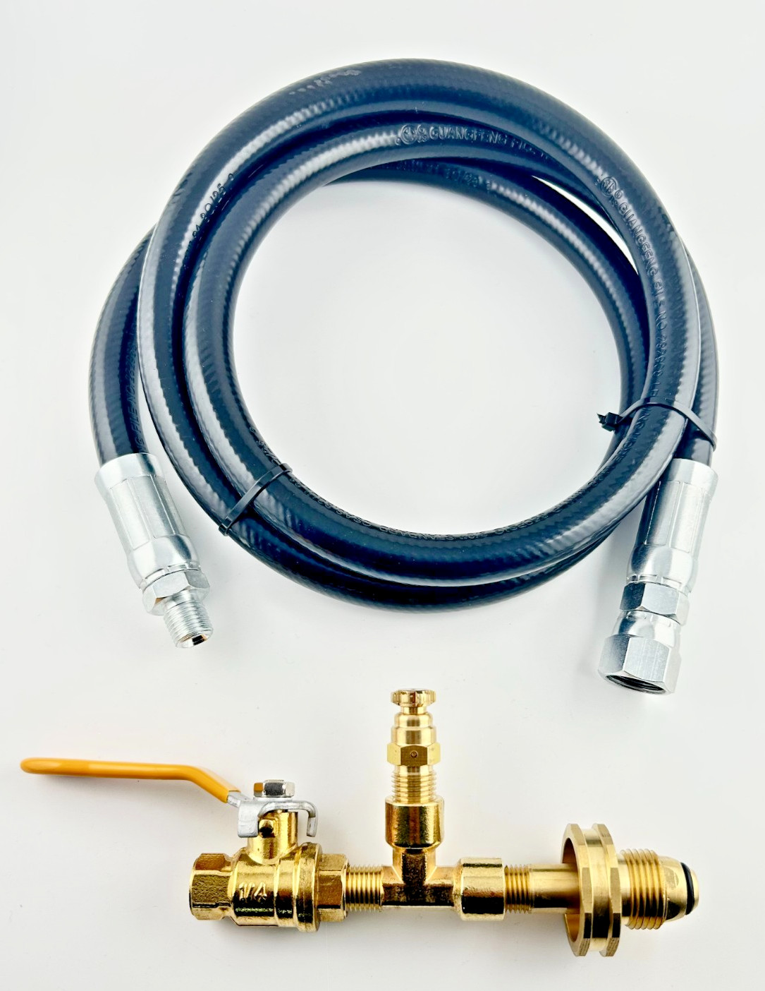 Partial Pol Liquid Propane Transfer Kit Tank Grill Filler Fill Unloading Lpg