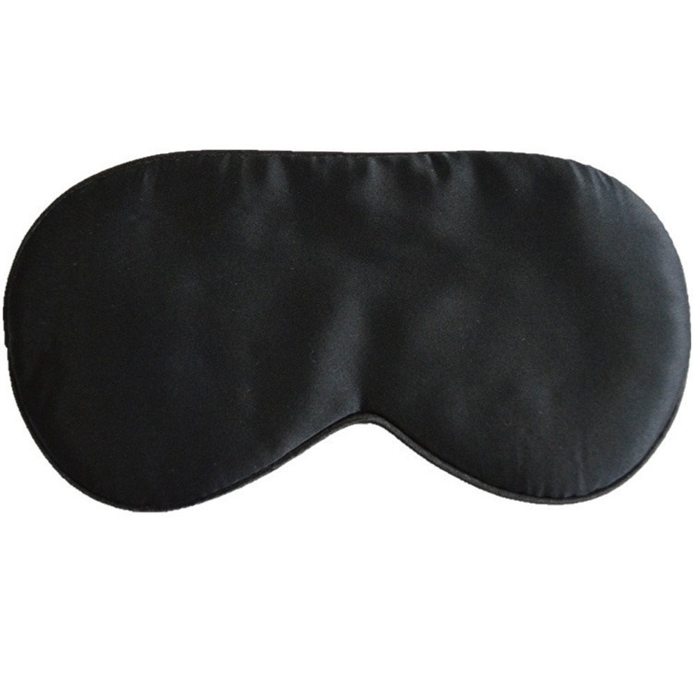 100% Mulberry Silk Sleep Mask, Ultra-Soft Light Blocking Travel Silk, Pick Color