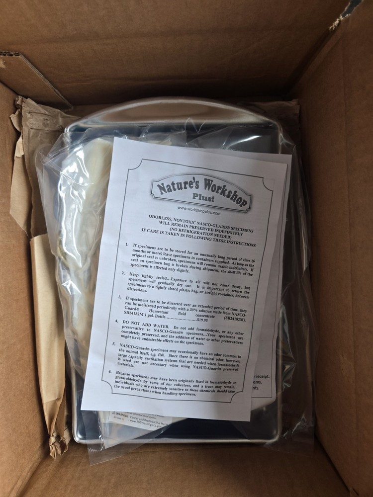 Nature's Workshop Plus! Dissecting Lab w/Specimens 40031 Exploring Creation Bio