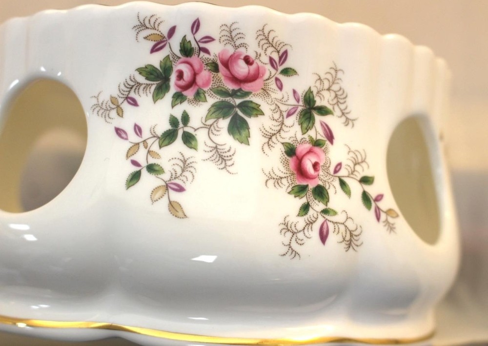 Royal Albert Lavender Rose Warmer Stand