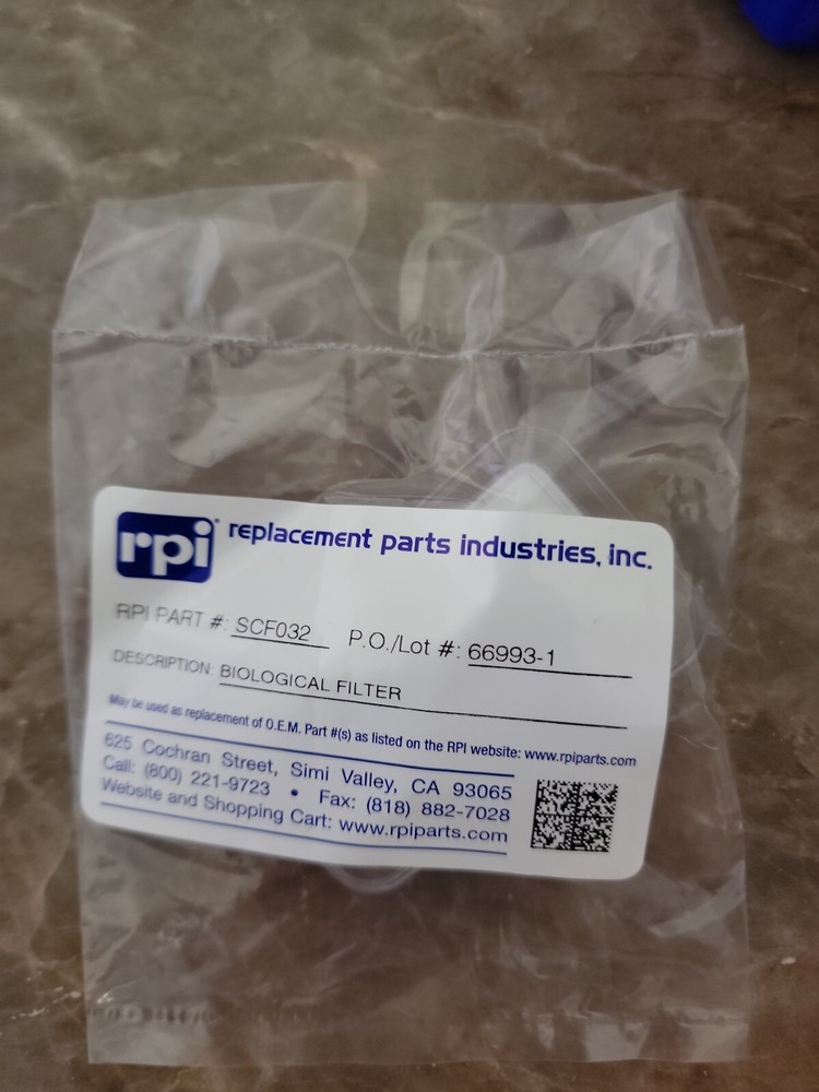 BIOLOGICAL FILTER SCICAN Statim G4 2000/G4 5000/2000/5000 SCF032