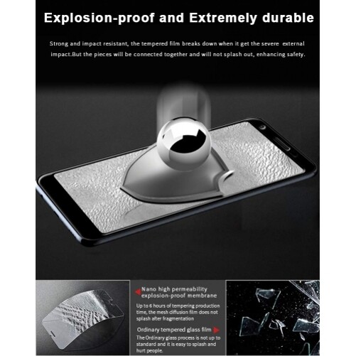 For Google Pixel 3a XL - Screen Protector Tempered Glass 3D Curved Edge Full