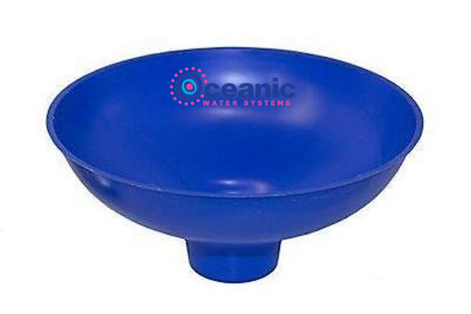 2.5"x 10" Large Plastic Wide Mouth Funnel for Water Softeners, Media, Mason Jars