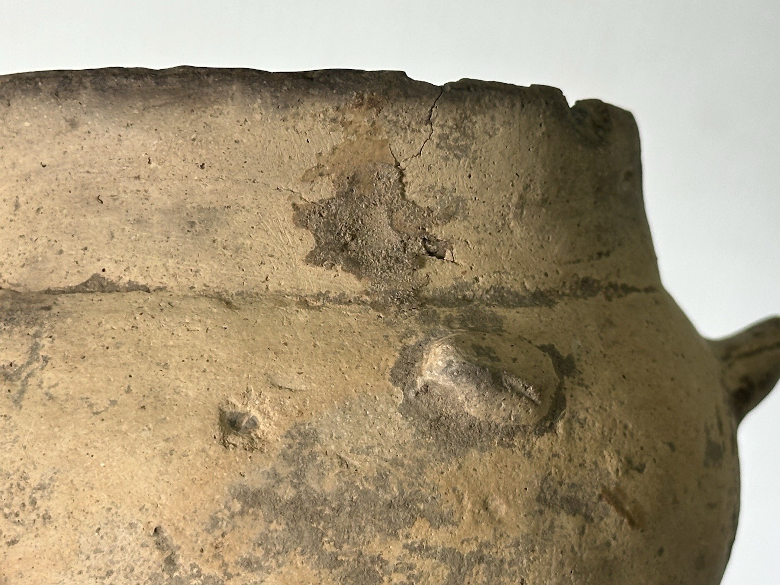 RARE POSSUM ANIMAL EFFIGY POTTERY BOWL FOUND IN PEMISCOT COUNTY MISSOURI POT