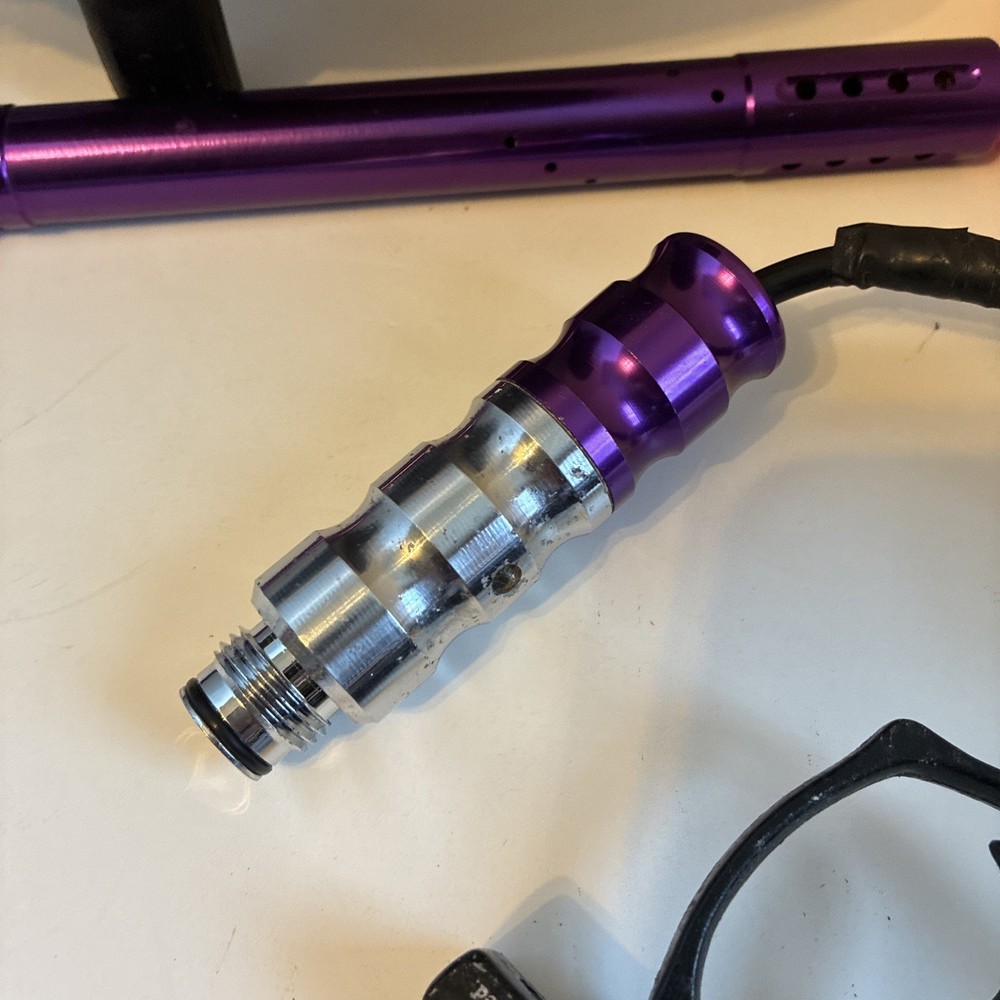 Spyder Java Edition Semi-Auto Cal 68 Shutter Paintball Marker Purple- Parts Only