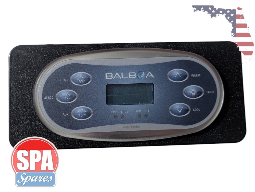 Balboa TP600 (Overlay Included) 6 Button Topside Control Panel For BP Systems