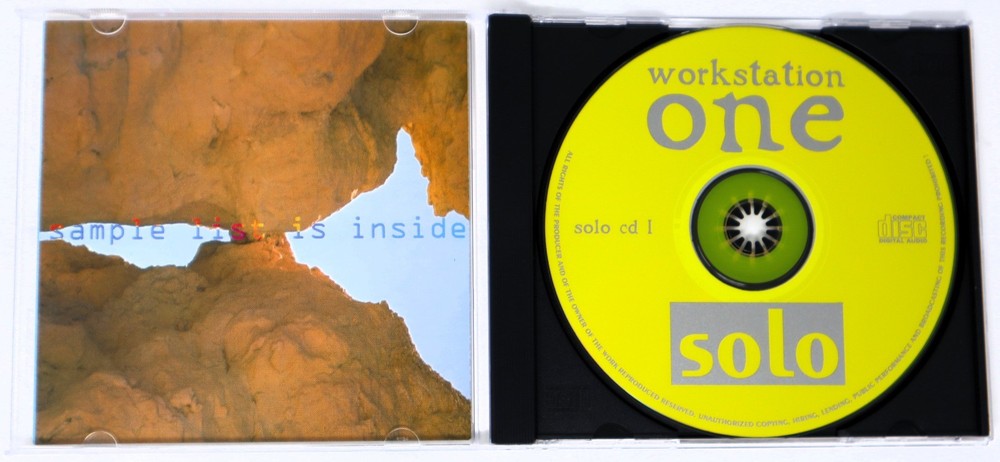 Solo Workstation Volume 1 Loops Sample/Sound Library/Sampling CD E-mu Roland