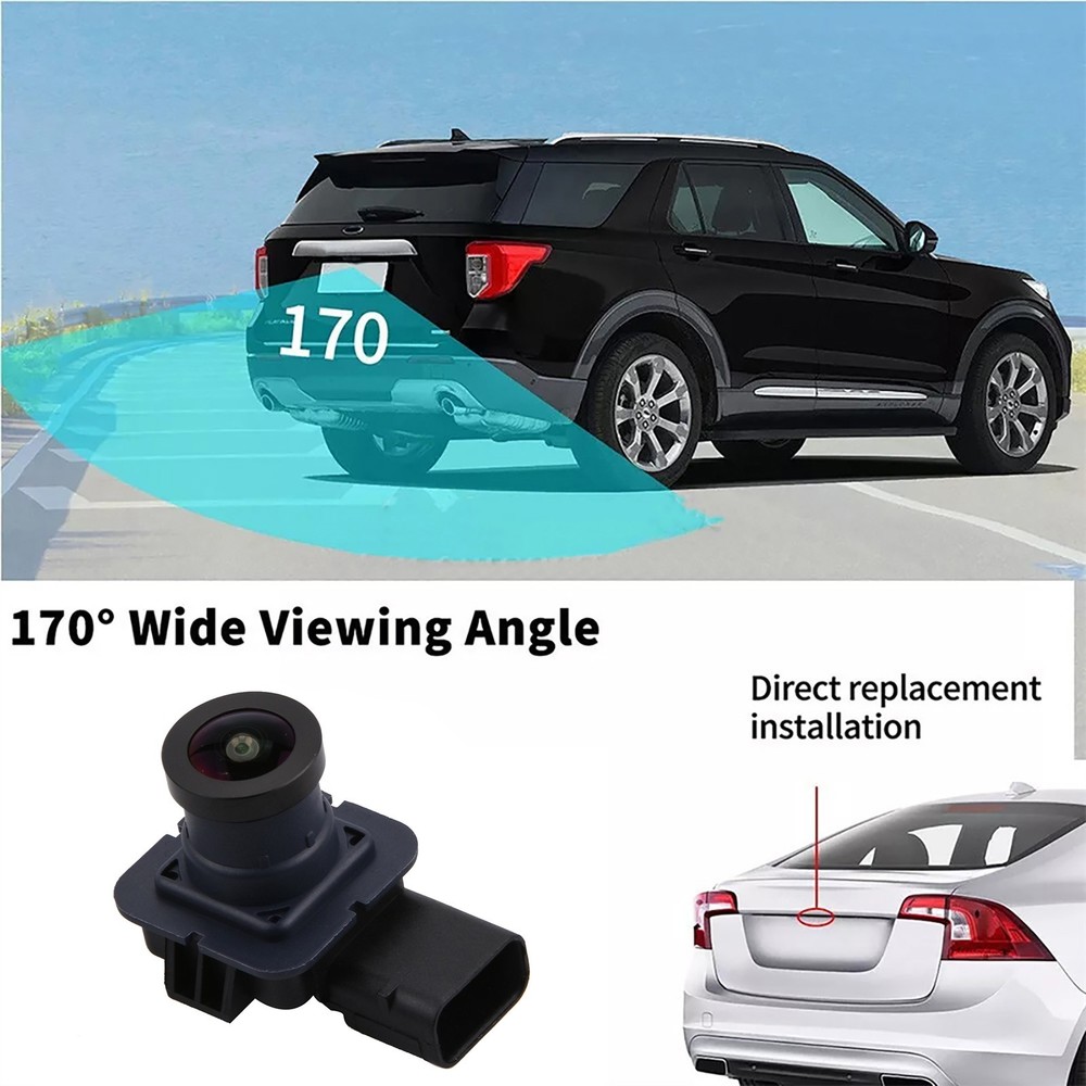 High Quality ABS Plastic Rear View BackUp Camera For Ford Explorer 2011-2015