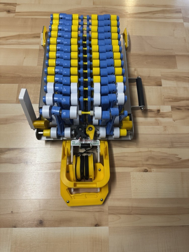 Expandable Gravity Roller Conveyor – Heavy Duty Folding Roller Track – New – 10f