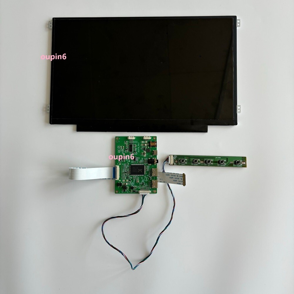 DIY Display 11.6" screen 1366X768 with 2 MINI HDMI USB EDP controller board