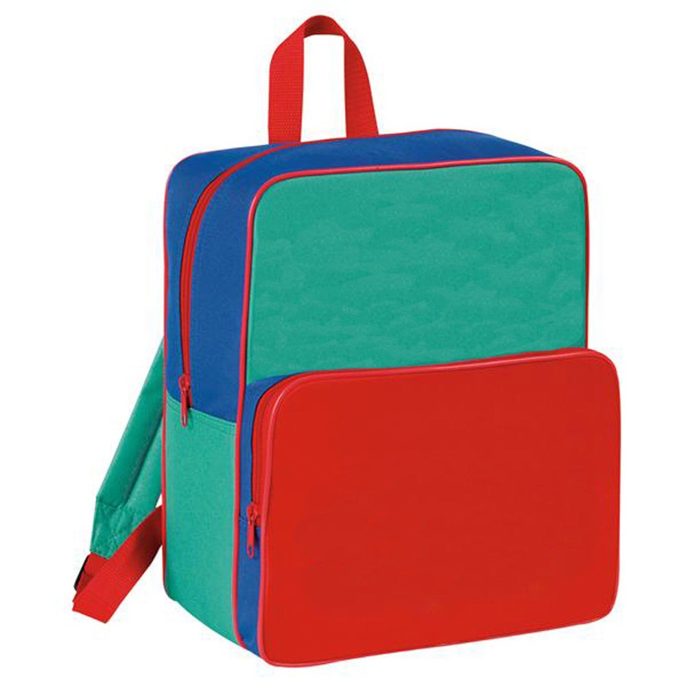 Kid's Starter Backpack - Yellow/Teal/Royal