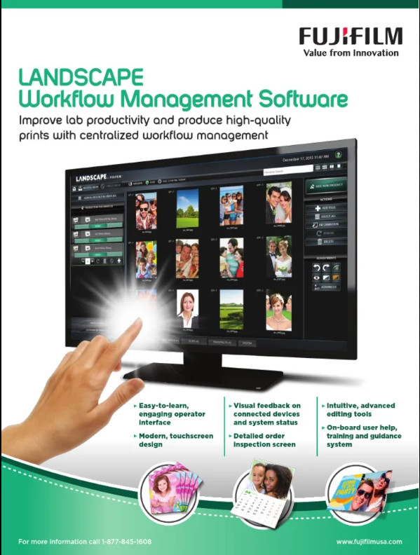 fujifilm dl600 Printer and Landscape software