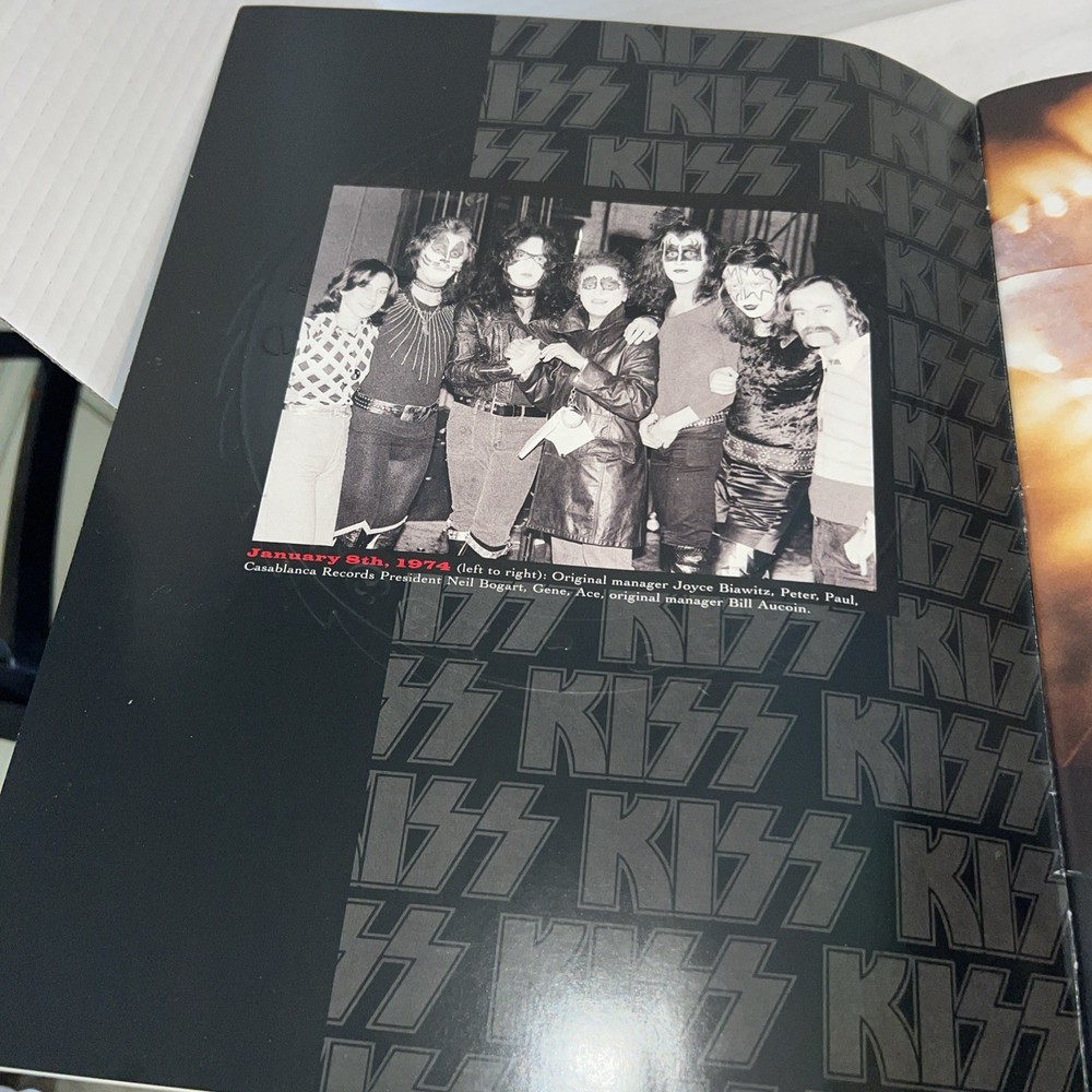 KISS -Alive/Worldwide 1996-97 Black Concert Program Tour Booklet