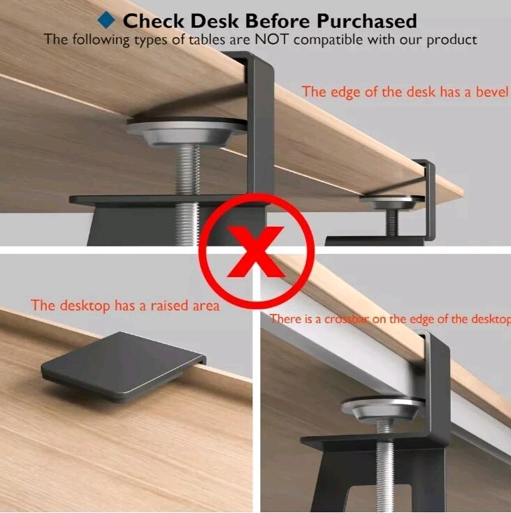 BONTEC Small Keyboard Tray Under Desk, Pull Out Keyboard & Mouse Tray