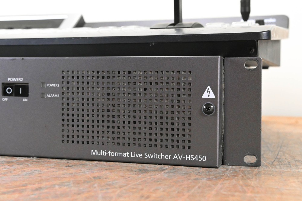 Panasonic AV-HS450 Multi-Format HD/SD 1 M/E Live Switcher CG01D84