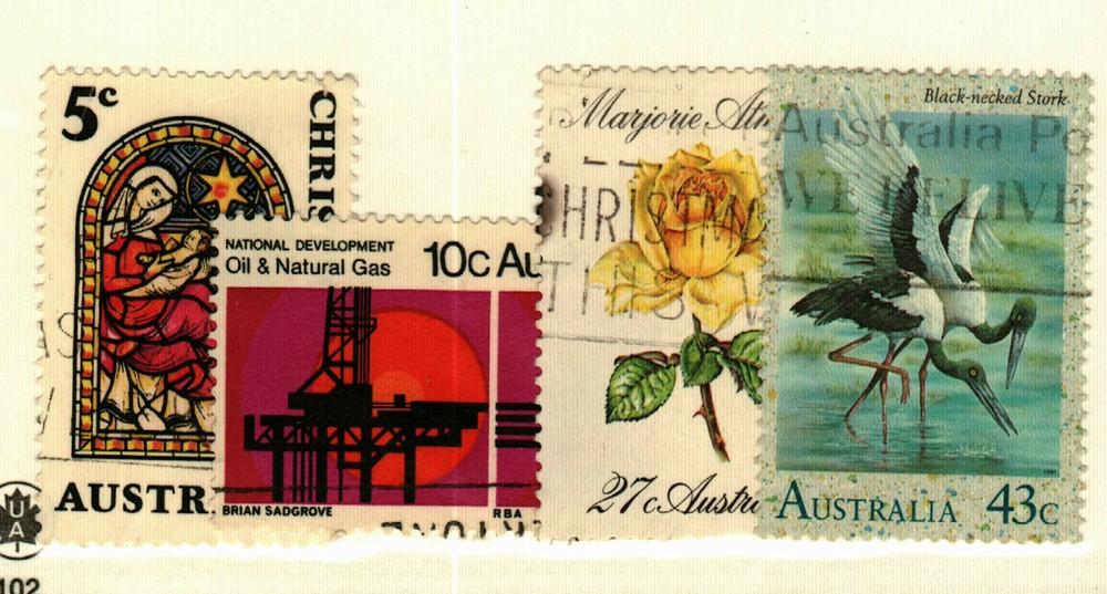 Australia #466,486,826,1204 used