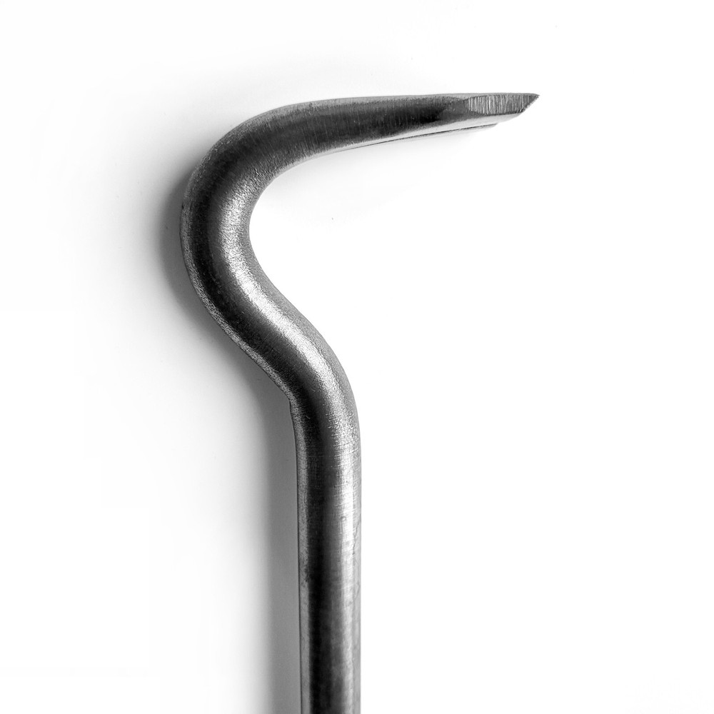 Titanium nail puller, lightweight, handmade, length 480 mm / 18.9 in "Titplus"