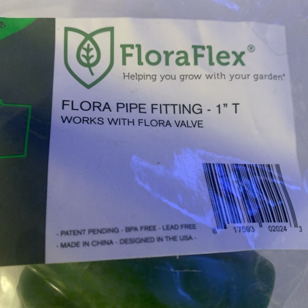 Flora Flex 1” Flora Pipe Fitting NEW