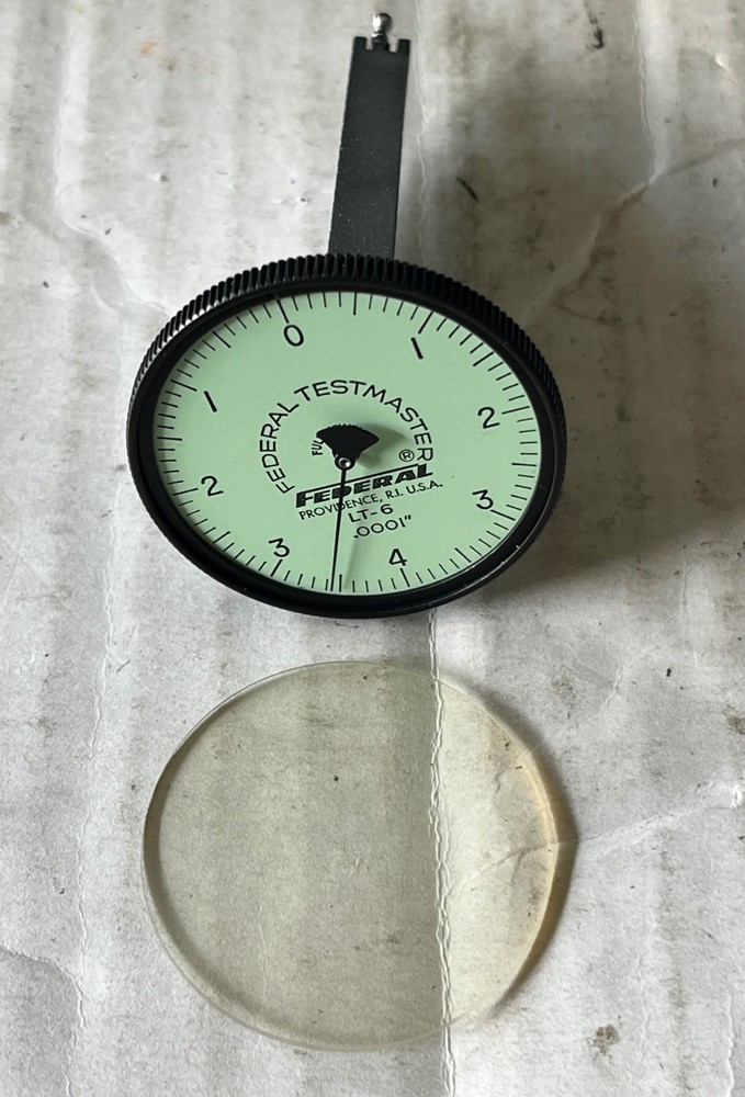 Federal Testmaster Dial Test Indicator w/Case (Model LT-6, 0.0001" Resolution)