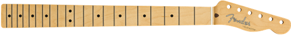 Genuine Fender 1951 Telecaster/Tele Neck, Fat U Shape, Narrow Tall Frets, Maple