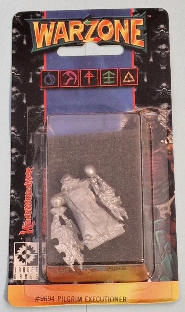 WARZONE PILGRIM EXECUTIONER 9694 Mutant Chronicles Miniature Stapled