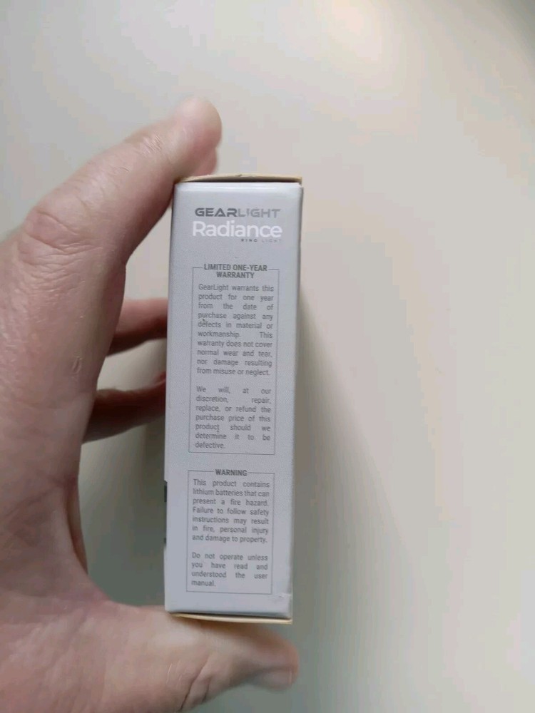 Gearlight Radiance Ring Light 3 Lighting Modes