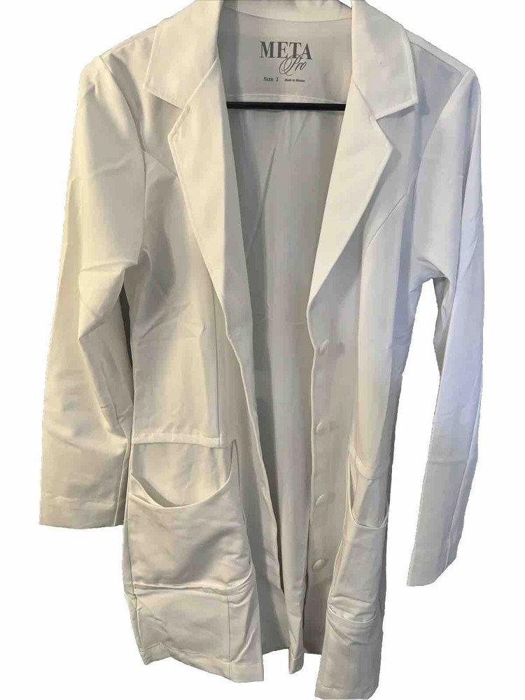 Meta Pro Lab Coat Size 2