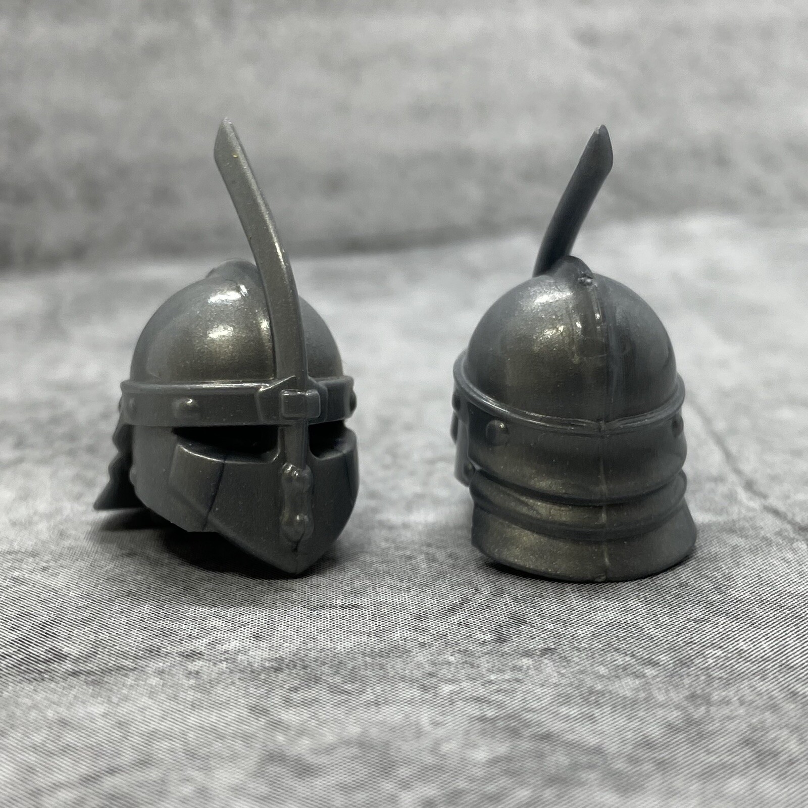5pack Gray Roman Knight helmet Blocks Accessories for Minifigures gA34380