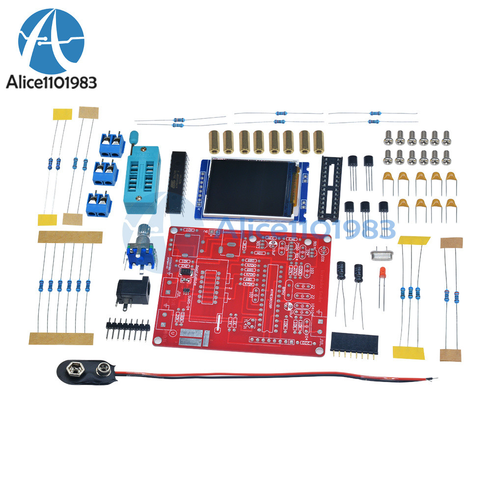 Mega328 Transistor Tester LCR Capacitance meter PWM DIY TFT LCD Generator