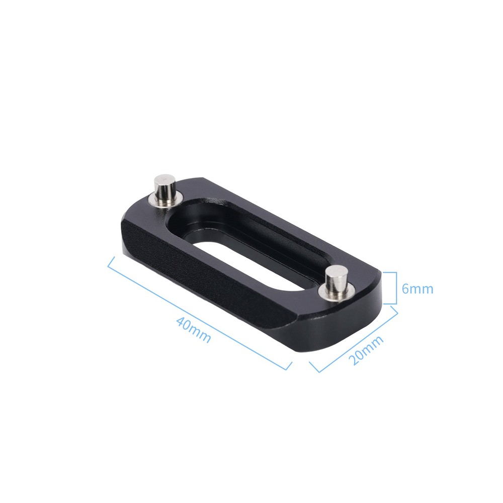 NICEYRIG 4cm NATO Rail with 1/4" thread screws for Camera cage