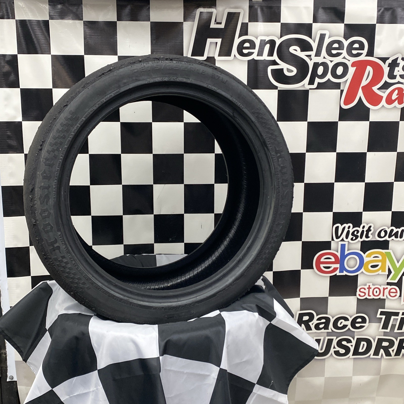 304-1 USDRRT HOOSIER DOT Road Race / Auto-X Tire. 275/35 ZR18 A7